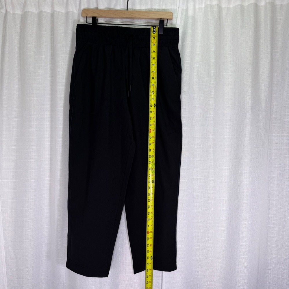 NEW Spanx On The Move Slim Pant Womens L Very Black High Rise Trousers 51082R - Picture 11 of 14